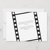 Film bande de film Faire-part de graduation de la  (Dos)