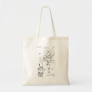 Film Camera Patent Tote Bag