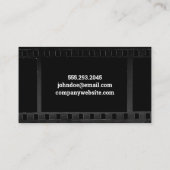 Film Cannister Visitekaartje (Achterkant)