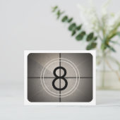 Film Countdown Postcard (Staand voorkant)