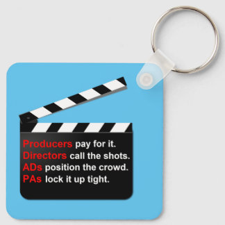 Film Crew PRODUCEERT een geweldige film Sleutelhanger