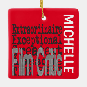 Film Critical Extraordinaire CUSTOM Keramisch Ornament
