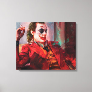 film de joker Toile enveloppée Premium (Gloss)