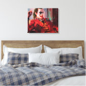 film de joker Toile enveloppée Premium (Gloss) (Insitu(Chambre))