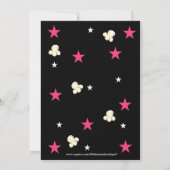 Film de la soirée cinéma Popcorn Invitation d'anni (Dos)