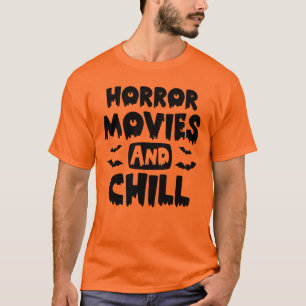 Film D'Horreur Et T-shirt Halloween Chill