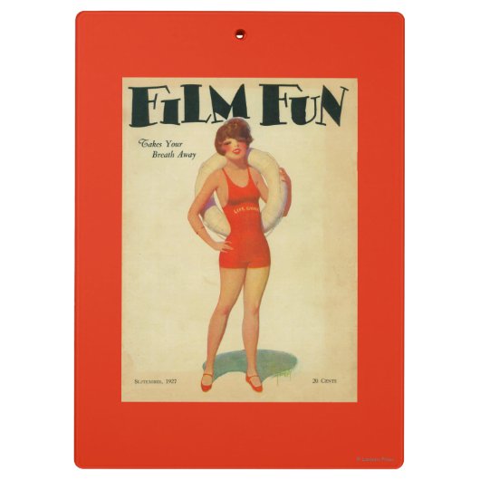 Film Fun Magazine Hoesje 2 Klembord (Achterkant)