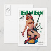 Film Fun Magazine Hoesje 6 Briefkaart (Voorkant / Achterkant)
