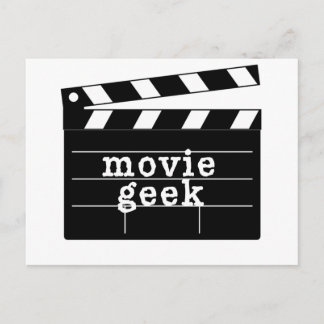 Film Geek met Dakspaan Briefkaart