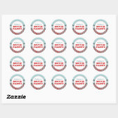 Film Gepersonaliseerde Party Sticker (Vel)