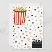 Film Invitation Film Anniversaire Fête Théâtre (Dos)