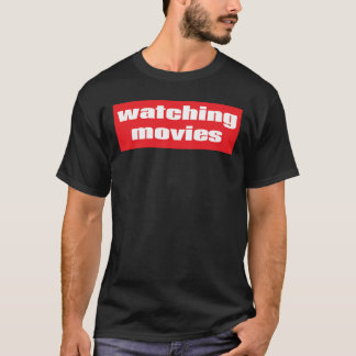 Film kijken cadeau t-shirt