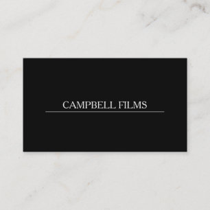 Film Maker, Directeur Visitekaartje