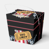 Film Nacht Popcorn Neem Uit Favor Box Bedankdoosjes (Achterkant)