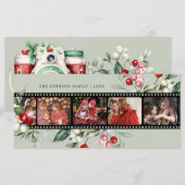 Film Negatieve kerstfotokaart (Voorkant / Achterkant)