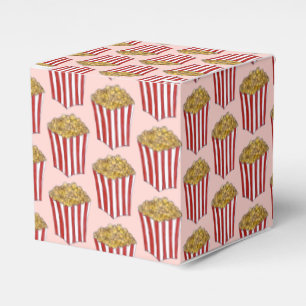 Film Night Sleepover Buttered Popcorn Tub Bedankdoosjes