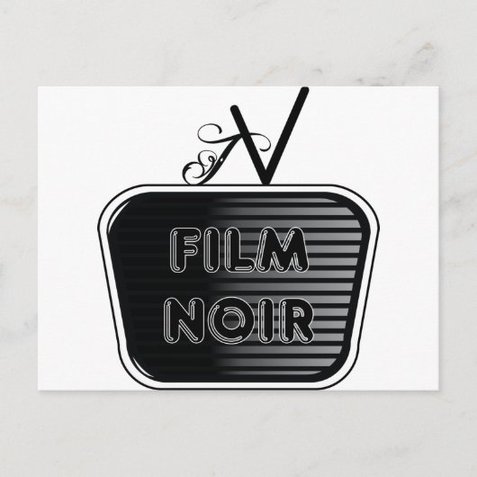 Film Noir Briefkaart (Voorkant)