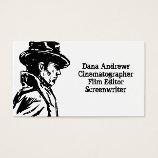 Film Noir Detective Visitekaartje