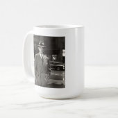 Film Noir Gumshoe Detective Coffee Mug 15oz (Devant gauche)