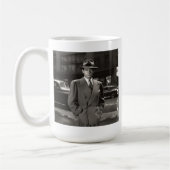 Film Noir Gumshoe Detective Coffee Mug 15oz (Gauche)
