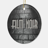 Film Noir Keramisch Ornament (Links)