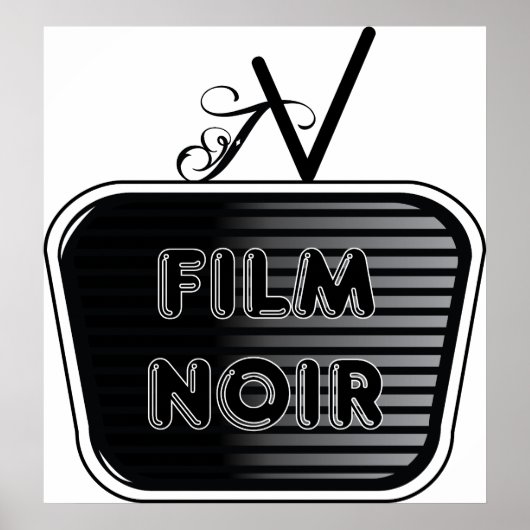 Film Noir Poster (Voorkant)