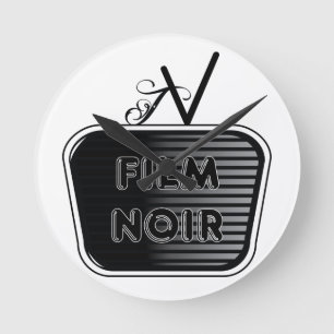 Film Noir Ronde Klok