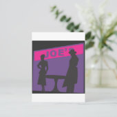 Film Noir Scene Briefkaart (Staand voorkant)