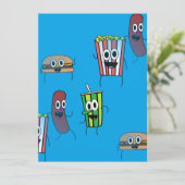 film pop-corn Invitation (Debout devant)