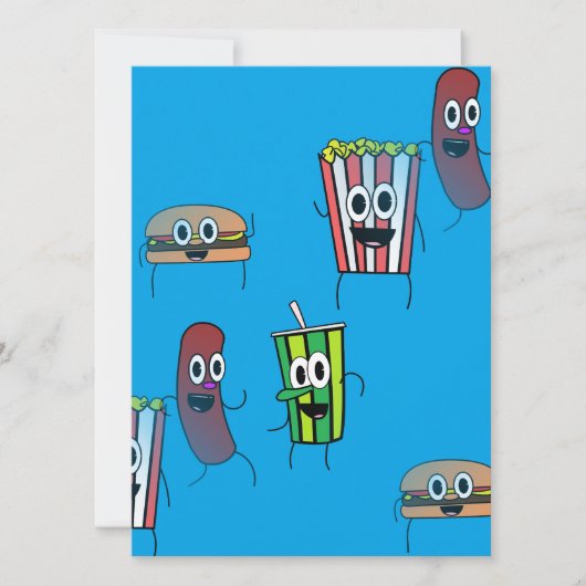 film pop-corn Invitation (Devant)