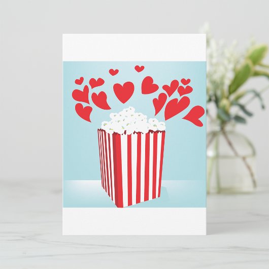 Film Popcorn Uitnodigingen