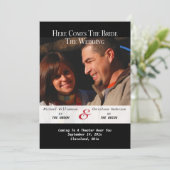 Film Poster Save The Date Aankondiging (Staand voorkant)