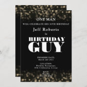 Film poster stijl kaart (Voorkant / Achterkant)