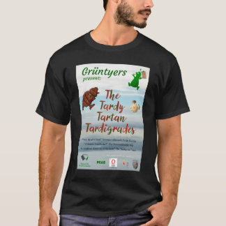 Film Poster The Tardy Tartan Tardigrades T-shirt