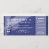 Film Premiere Wedding Tickets Uitnodigingen (Voorkant)