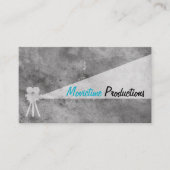 Film Production Retro Visitekaartje (Voorkant)