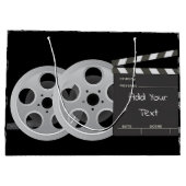 Film Reel, Clapperboard Grand Cadeau Sac (Dos)