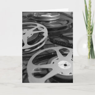 Film Reel / Film Reel Dank-je-Kaart Bedankkaart