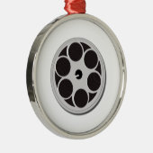 Film Reel Metalen Ornament (Rechts)