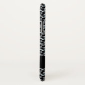 Film Reel | Modern grafisch zwart/grijs Case-Mate iPhone Case (Achterkant / rechts)