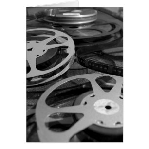 Film Reel/Movie Reel Card