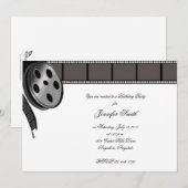 Film Reel sur invitation du Black and White Party (Devant / Derrière)