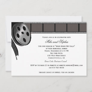 Film Reel sur invitation du Black and White Party