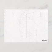 Film Rustic Modern Photo Enregistrer la date Carte (Dos)