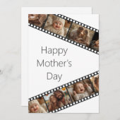 Film Strip Foto Moederdag Kaart (Voorkant / Achterkant)