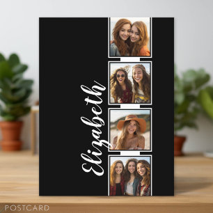 Film Strip Frame 4 Photo Collage Carré