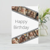 Film Strip Photo Bonne carte d'anniversaire (Debout devant)