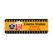 Film Strip, Popcorn and Reel Address Labels (Voorkant)