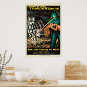 film The Day the Earth Stoo 1951 Poster (Keuken)