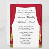 Film / Théâtre Faire-part de mariage à thème (Devant)